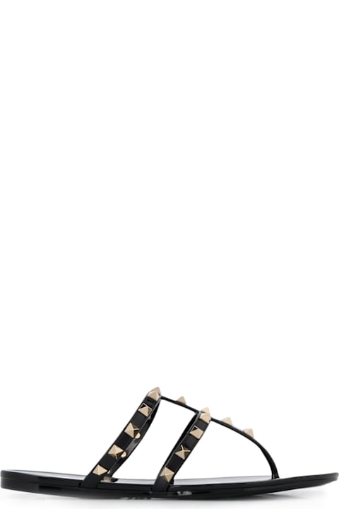Valentino Garavani Summer Rockstud Thong Sandals