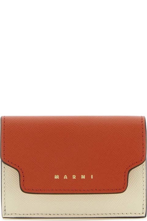 ウィメンズ 財布 Marni Multicolor Leather Wallet