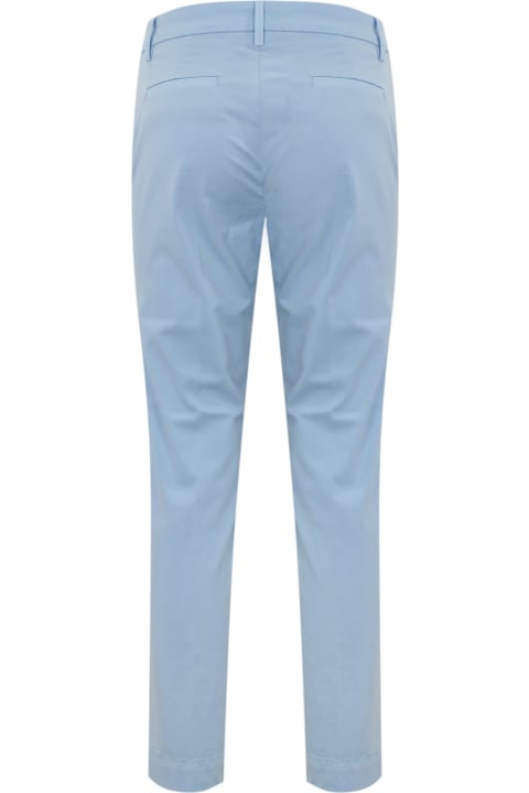 Re-HasH سراويل طويلة وقصيرة لـ السيدات Re-HasH Cotton Satin Trousers