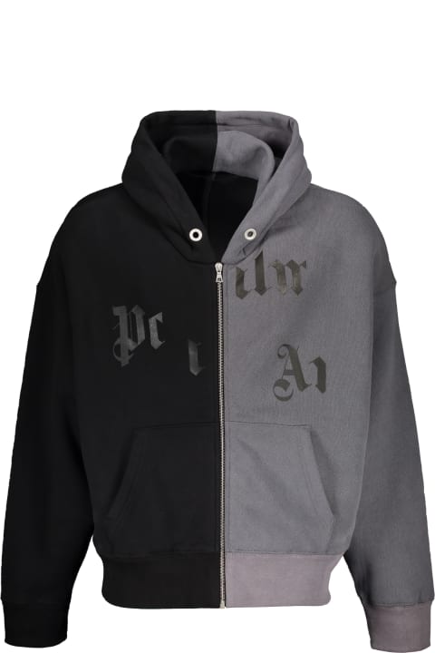 Fashion for Men Palm Angels Full Zip Hoodie