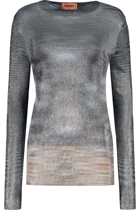 Homeware Missoni Knitted Viscosa-blend Top