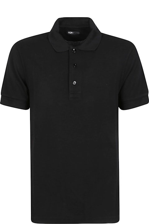 Homeware Tom Ford Piquet Short Sleeve Polo Shirt