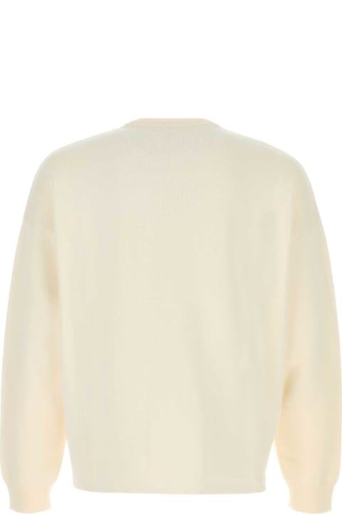 Loewe Ivory Cotton Blend Sweater