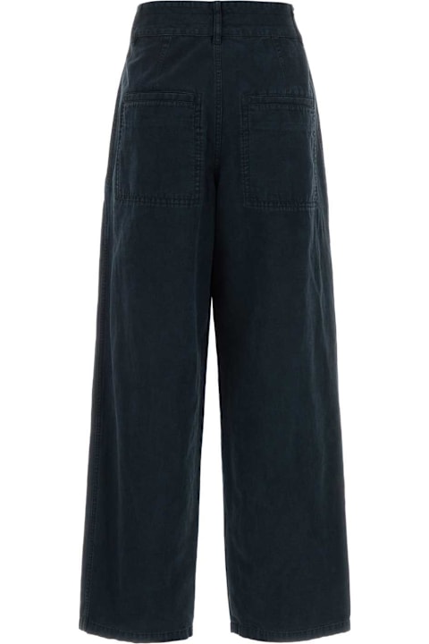 Homeware Marant Étoile Black Denim Wide-leg Nadine Jeans