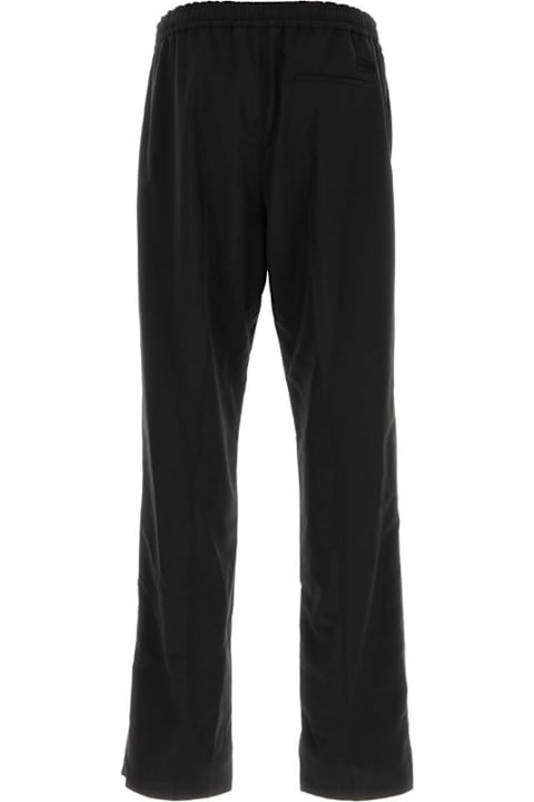 Homeware Ferragamo Black Wool Blend Pant