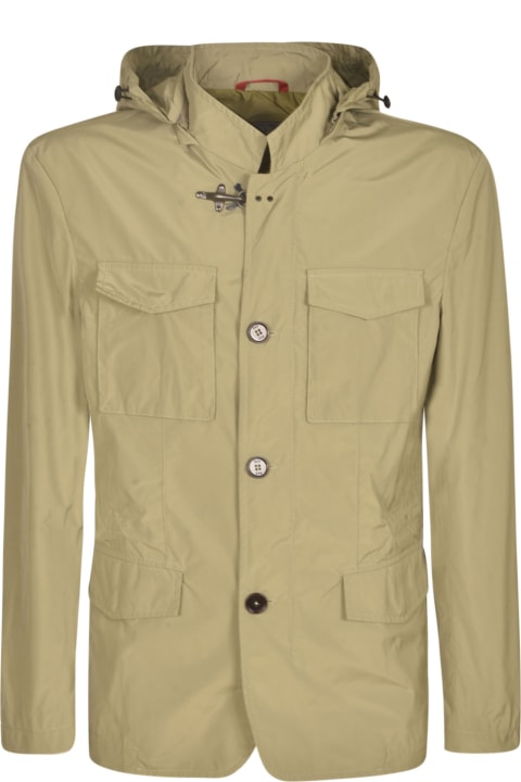 Fay Coats & Jackets for Men Fay Cargo Buttoned Jacket