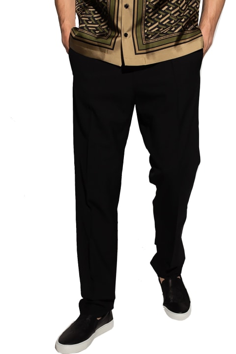 Versace for Men Versace Pleat-front Trousers
