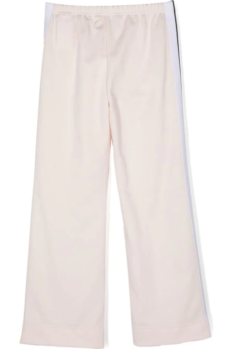 Palm Angels Bottoms for Girls Palm Angels Palm Angels Trousers Pink