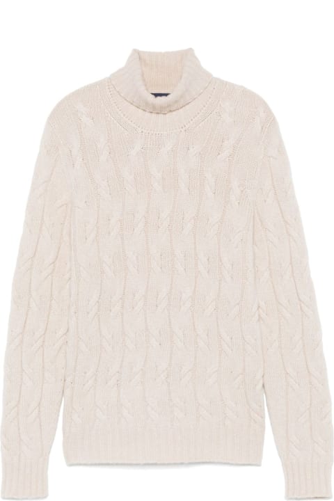 Drumohr for Women Drumohr Light Beige Cashmere Sweater