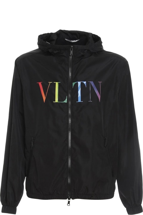 Valentino Coats & Jackets for Women Valentino Logo Windbreaker
