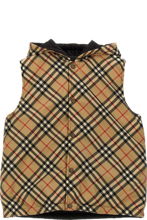 Burberry Coats & Jackets for Girls Burberry 'slade' Vest