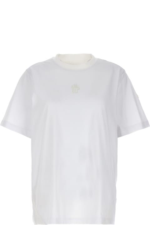 Moncler for Women Moncler Logo Embroidery T-shirt
