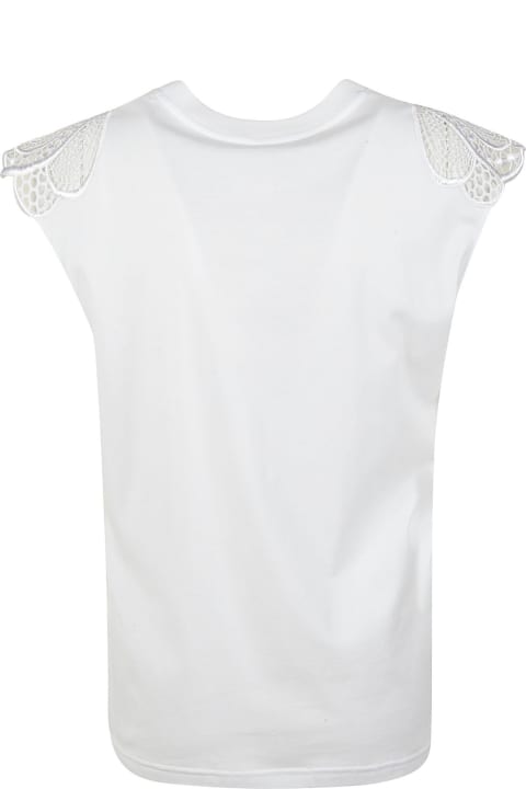 Laced Sleeveless Top