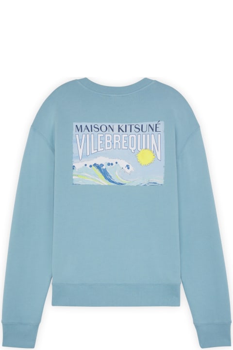 Maison Kitsuné for Men Maison Kitsuné X Vilebrequin Comfort Sweatshirt