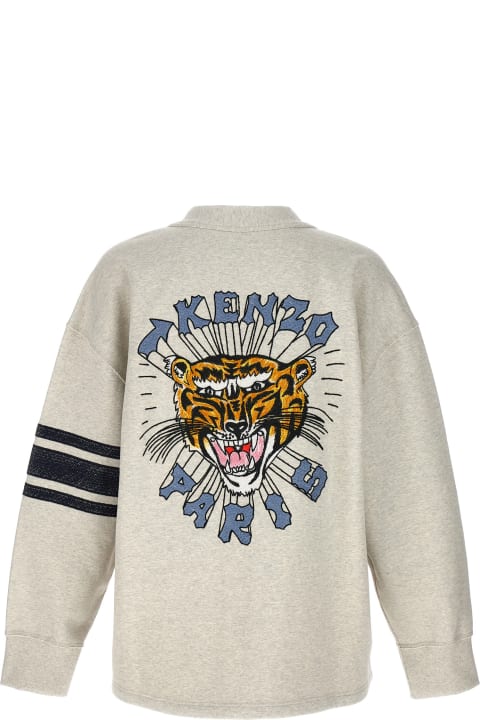 Sweaters for Men Kenzo Drawn Varsity Cardigan