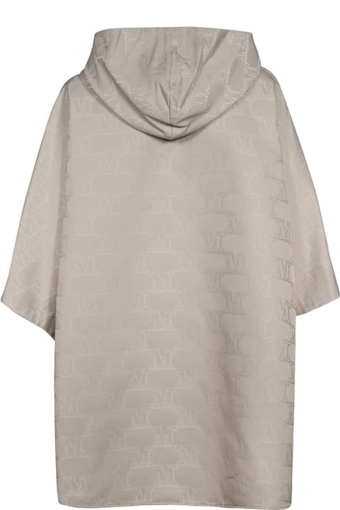 Sale for Women Max Mara Cape With Jacquard Logo