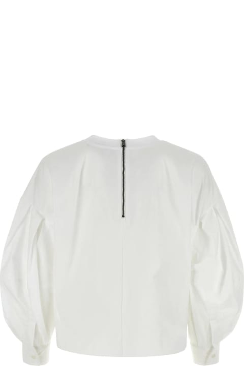 Fleeces & Tracksuits for Women Max Mara White Cotton Dolly T-shirt