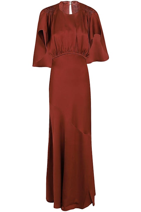 Dresses Sale for Women Zimmermann Cape-insert Maxi Satin Dress