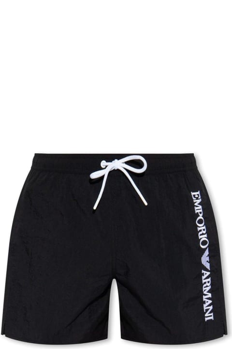 Emporio Armani Swimwear for Men Emporio Armani Swimming Shorts With Logo