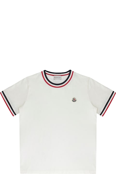 Sale for Kids Moncler Cotton Crew-neck T-shirt