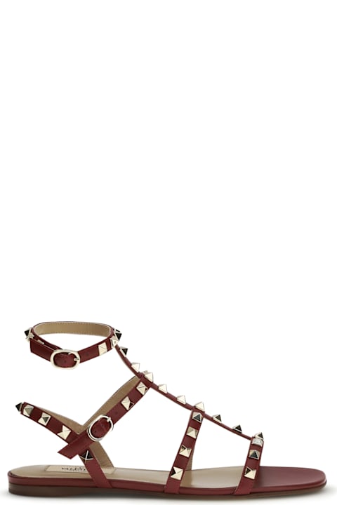 Valentino Garavani Rockstud Leather Sandals