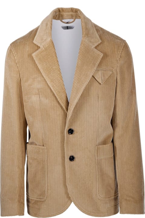 Bottega Veneta for Men Bottega Veneta Single Breasted Corduroy Jacket