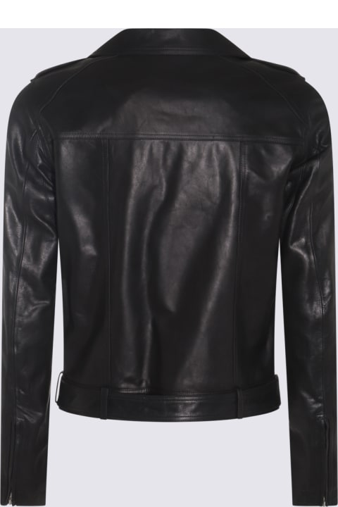 Rick Owens for Men Rick Owens Black Leather Jacket