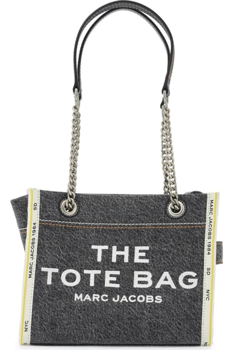 Marc Jacobs Topwear for Women Marc Jacobs Denim Chain Tote Bag