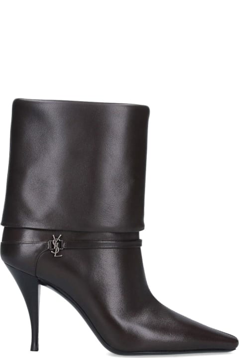 Saint Laurent Shoes for Women Saint Laurent 'vicky 90' Ankle Boots