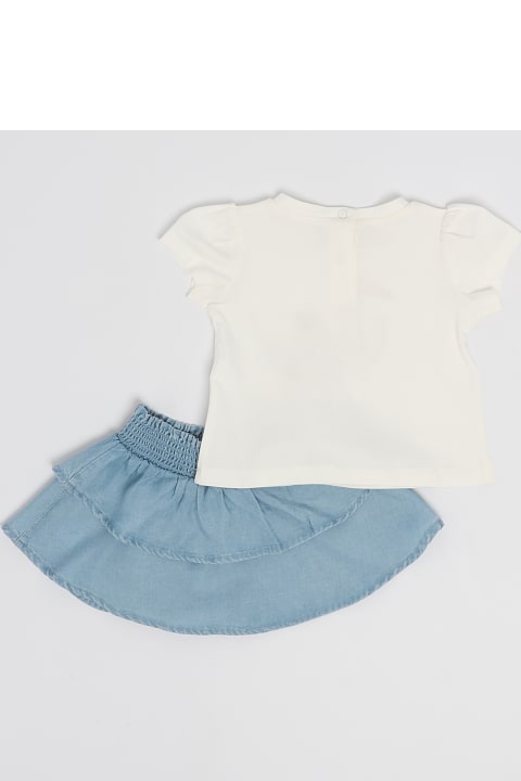 Fashion for Baby Girls Liu-Jo T-shirt+skirt Suit