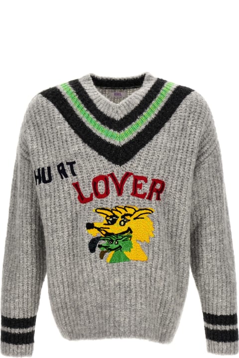 Sweater Season for Men ERL Embroidery Sweater
