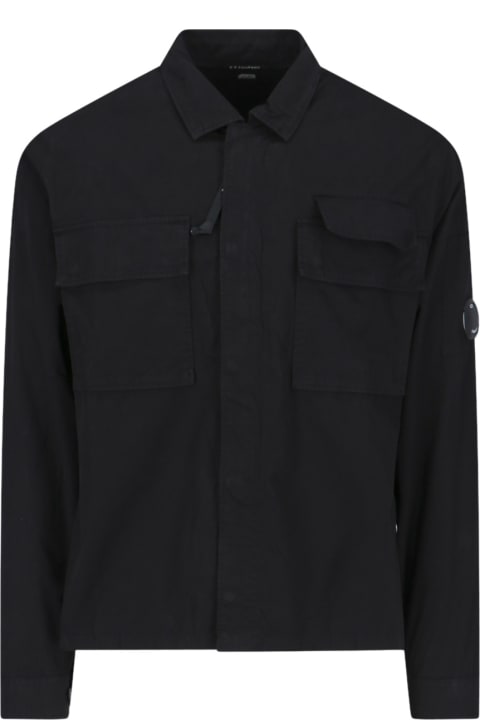 C.P. Company Shirts for Men C.P. Company 'lens' Shirt Jacket