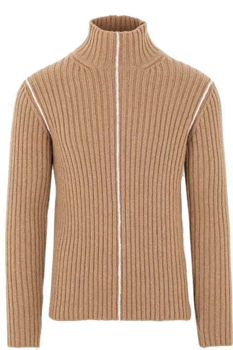 Ferragamo Sweaters for Men Ferragamo Ribbed Turtleneck Knit