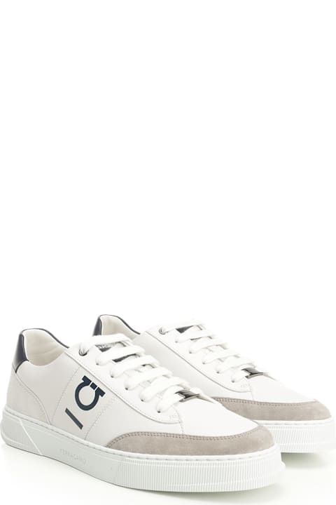 Ferragamo for Kids Ferragamo Low-top Sneaker With Gancini