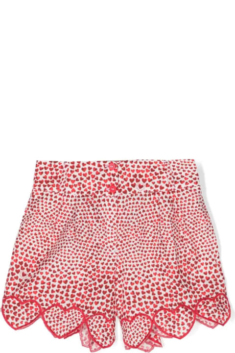 Stella McCartney Kids Stella McCartney Kids Shorts With Hearts High Summer