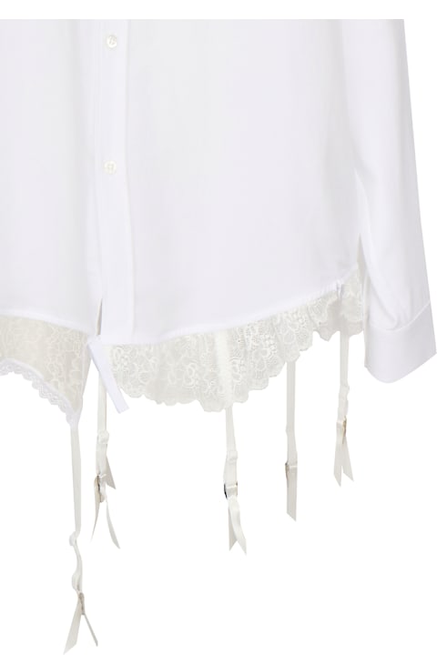 Balenciaga Clothing for Women Balenciaga Lingerie Shirt In Lyocell Poplin