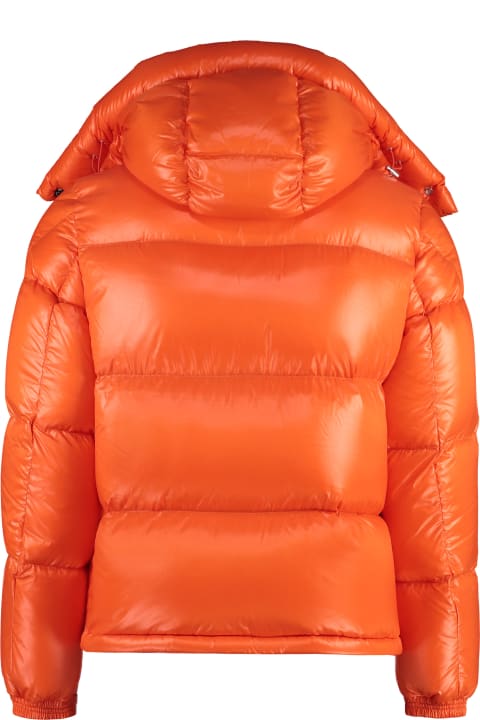 Moncler Coats & Jackets for Women Moncler Montbeliard Hooded Short Down Jacket