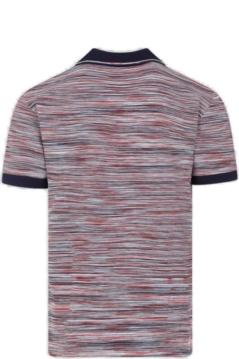 Missoni Shirts for Men Missoni Classic Collar Short-sleeved Polo Shirt