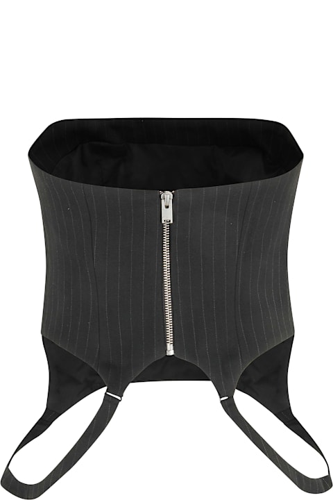 MISBHV لـ Men MISBHV Pinstripe Corset Top