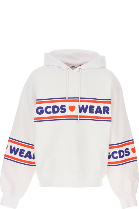 GCDS Fleeces & Tracksuits for Women GCDS Logo Hooded Sweatshirt