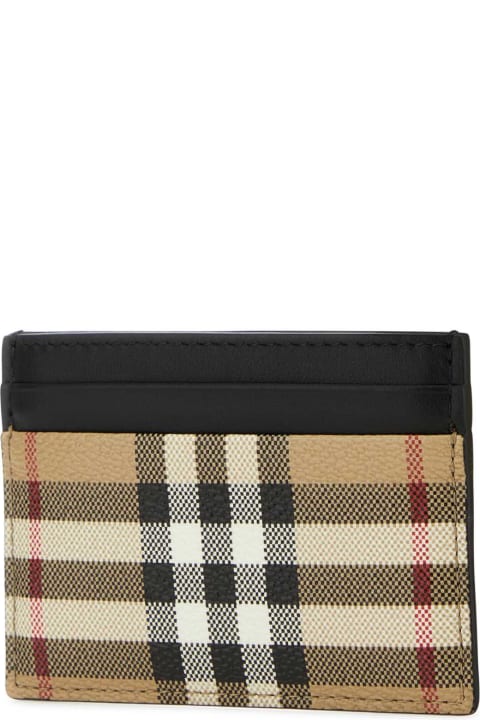 Burberry for Men Burberry Printed Canvas Cardholder