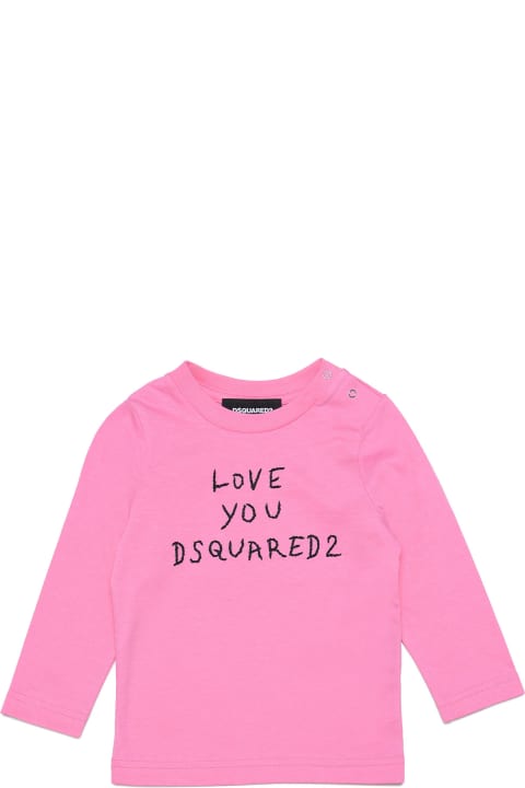 T-Shirts & Polo Shirts for Baby Girls Dsquared2 T-shirt With Print