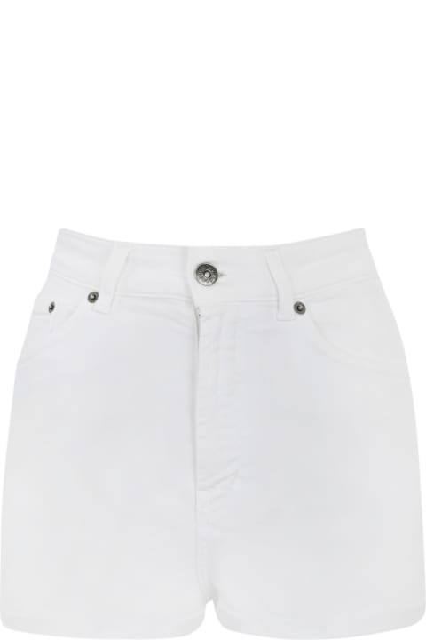 Dondup Pants & Shorts for Women Dondup Kate Shorts In White Denim