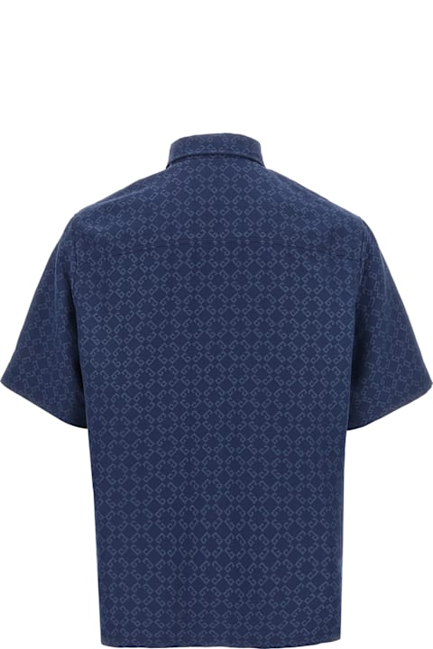 Givenchy for Men Givenchy Monogram 72 Glossy Denim Shirt