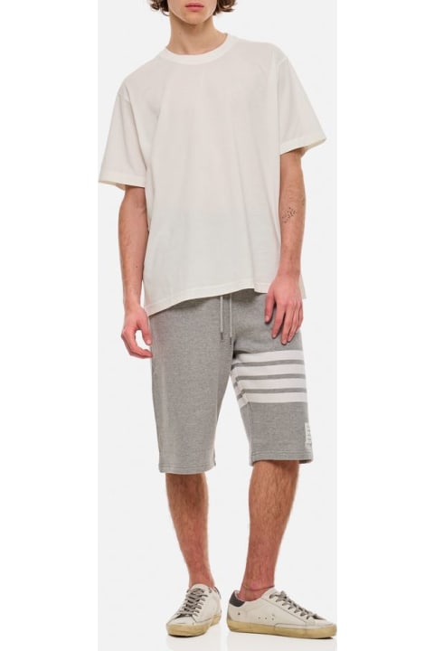 Fashion for Men Thom Browne 4-bar Jersey Sweat Shorts