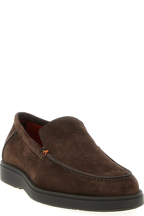 Santoni for Kids Santoni 'drain' Loafers