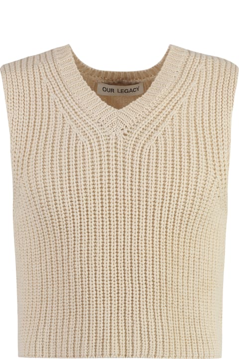 Fashion for Men Our Legacy Intact Knitted Vest