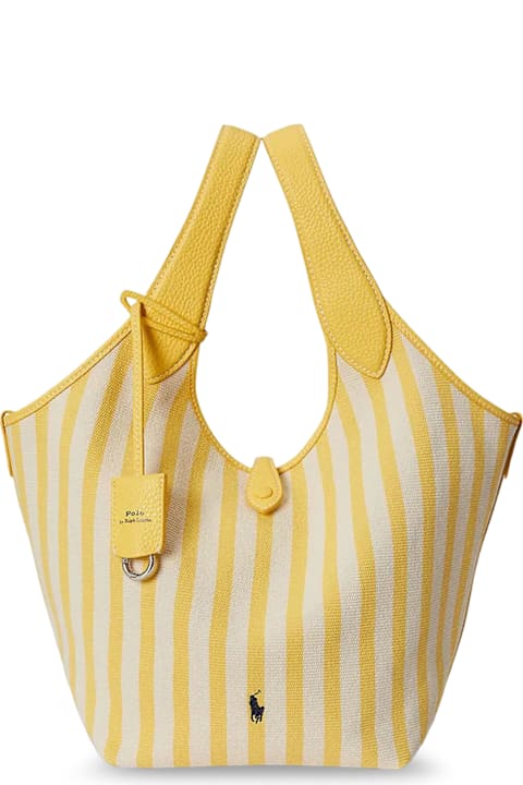 Polo Ralph Lauren for Kids Polo Ralph Lauren Canvas Handbag With Striped Pattern
