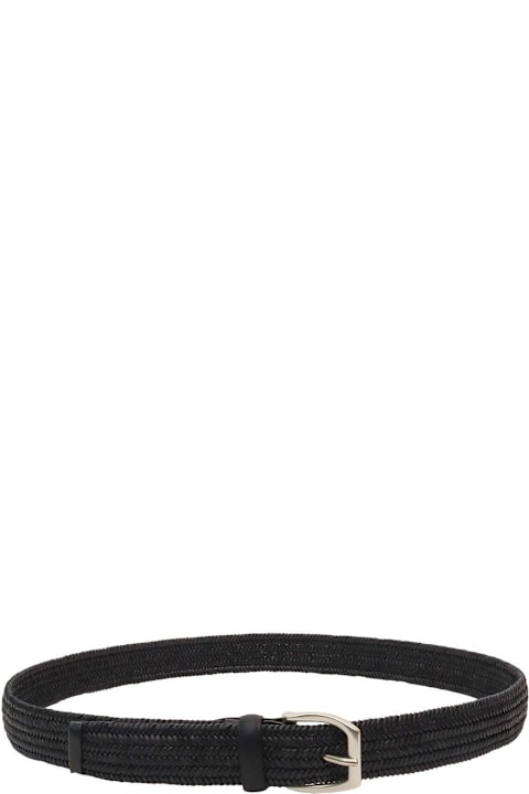 Orciani Belts for Men Orciani Wide Braided Belt