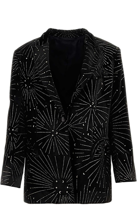 Homeware Blazé Milano Embellished Velvet Tomboy Blazer